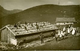 sach 05 113 Schueler auf der Schachenalm 1914
