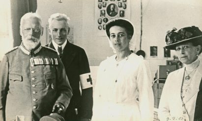 sach 14 272 Koenigspaar Ludwig III mit Ehepaar CK 03.07.1915