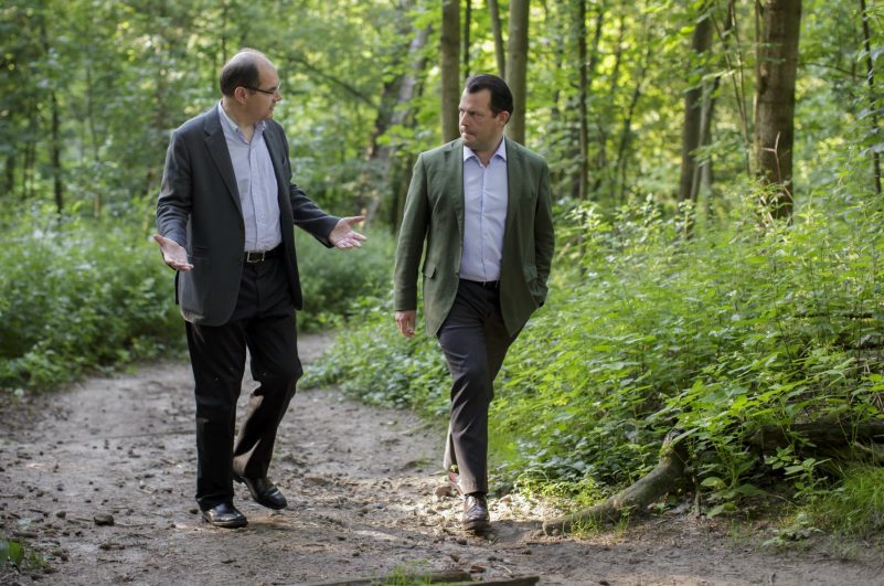 BM Schmidt mit zu Guttenberg