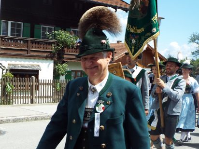 Hans Auer beim Festzug i
