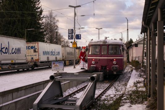 Nikolaus mit Bahn 3