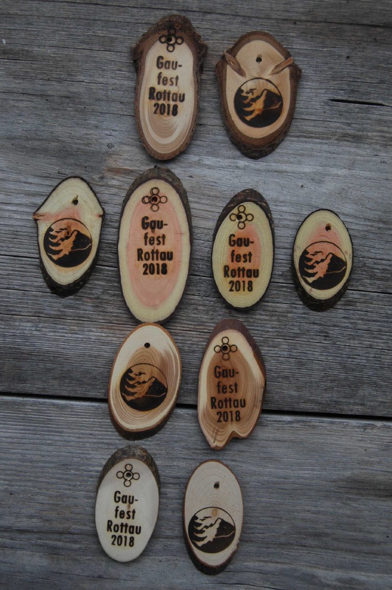 kl-Trachtenverein Rottau Gaufestzeichen