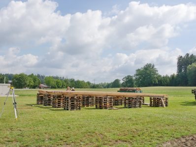 Bodenkonstruktion Altar