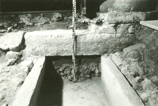 Irmingardgrab Ausgrabung 1961