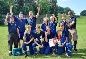 Siegermannschaft - Jugendfeuerwehr Mietraching