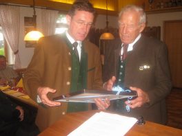 1Bgm.Huber und Xare Stadler