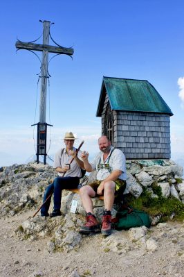 Bankerl-Hebfeier auf Geigelsteingipfel_Foto H Reiter