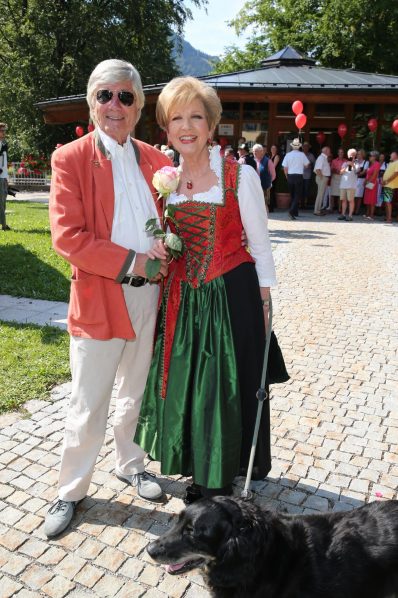 Inauguration Of Carolin Reiber's Bench In Aschau