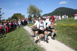 Inauguration Of Carolin Reiber's Bench In Aschau