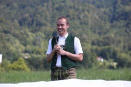 Inauguration Of Carolin Reiber's Bench In Aschau