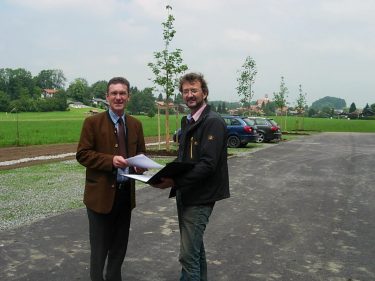 Parkplatz Grainbach fertig