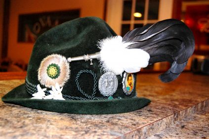 kl-Hut mit Spielhahnfeder