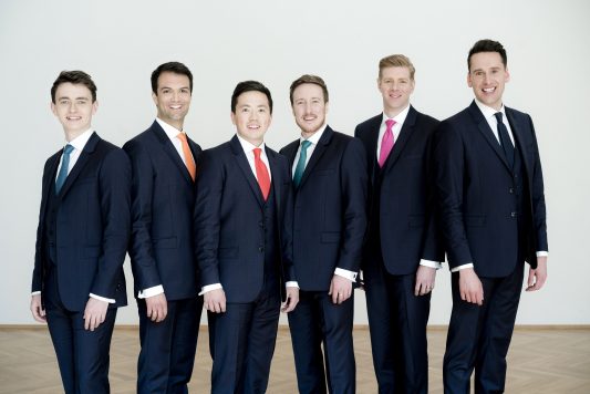 The King's Singers 2017Photo: Marco Borggreve