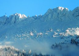 Kampenwand im Winter