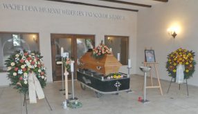 Beerdigung Erwin Huber