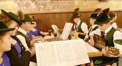 Nachwuchs im Trachtenverein Bayrischzell.