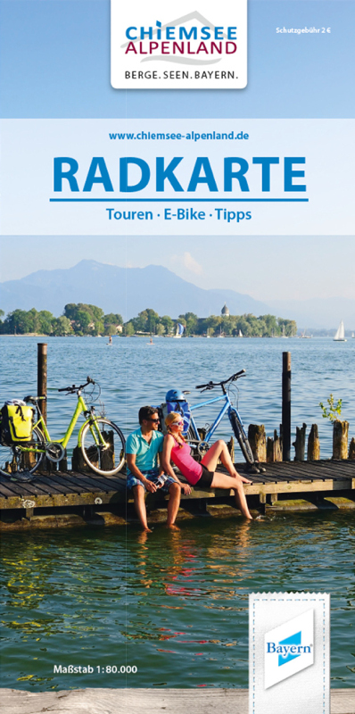 Titel Radkarte 2019 Chiemsee-Alpenland