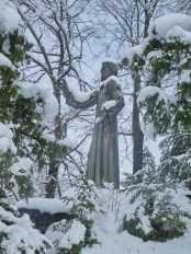 Statue Bruder Klaus in Flüe