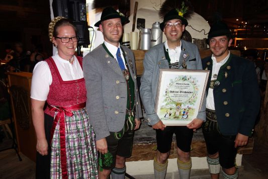 kl-Ehrennadel in Gold Bayerische Trachtenjugend Andreas Strohmayer