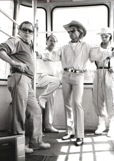 Siegfried und Roy in der Gondel