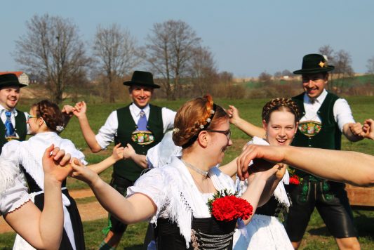 Tanzprobe für Heimatabend