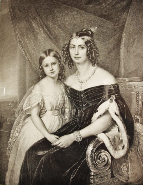 kl-Stich von Amelie von Leuchtenberg