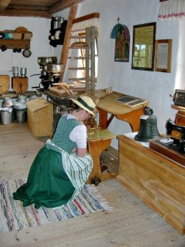 Blick in das Englsperger Bauernhofmuseum