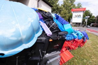 Schule trifft Kunst, Luitpold-Grundschule Bad Aibling, Foto Martin Weiand