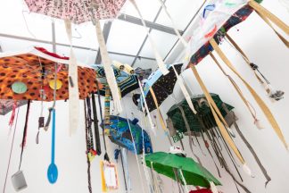 Schule trifft Kunst, Prinzregentenschule Rosenheim, Staatsqualle, Foto Martin Weiand