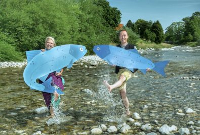 die beiden Touristiker Reiter und Mrozek im blauen Gold_Foto Berger