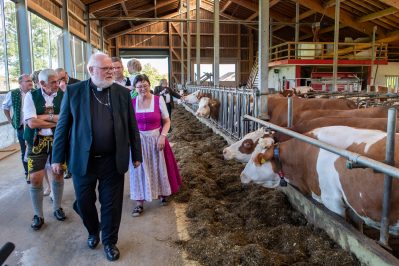 Hofbesuch von Kardinal Marx