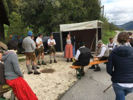 Almabtrieb unterm Watzmann