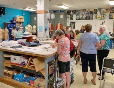 1Blick in Näh-Werkstatt 1