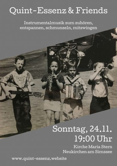 Quint-Essenz Friends - plakat