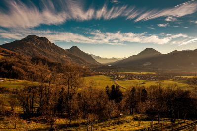 Alpenföhn im Inntal