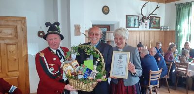 Ehrung Huber durch GSK