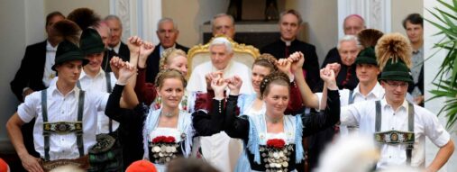 kl-1KNA-Foto - Gaugruppe Chiemgau - Papst