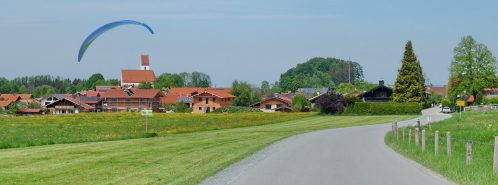 1Landung 2 Gleitschirmfliege