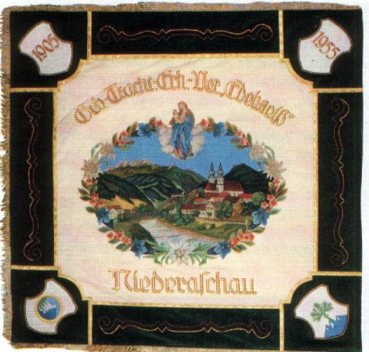 Niederaschau Fahne