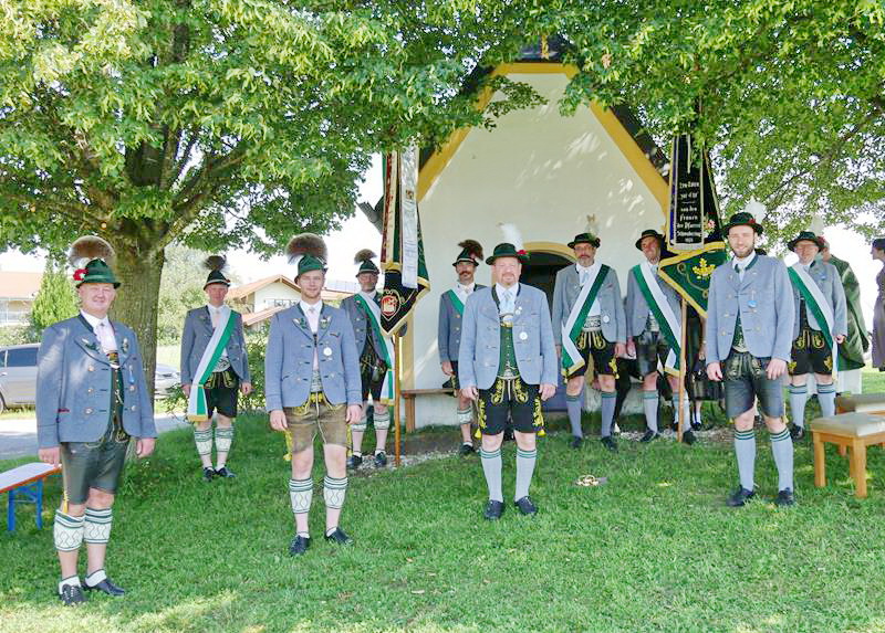 Fahnen mit Abordnungen und Vorstände (Copy)