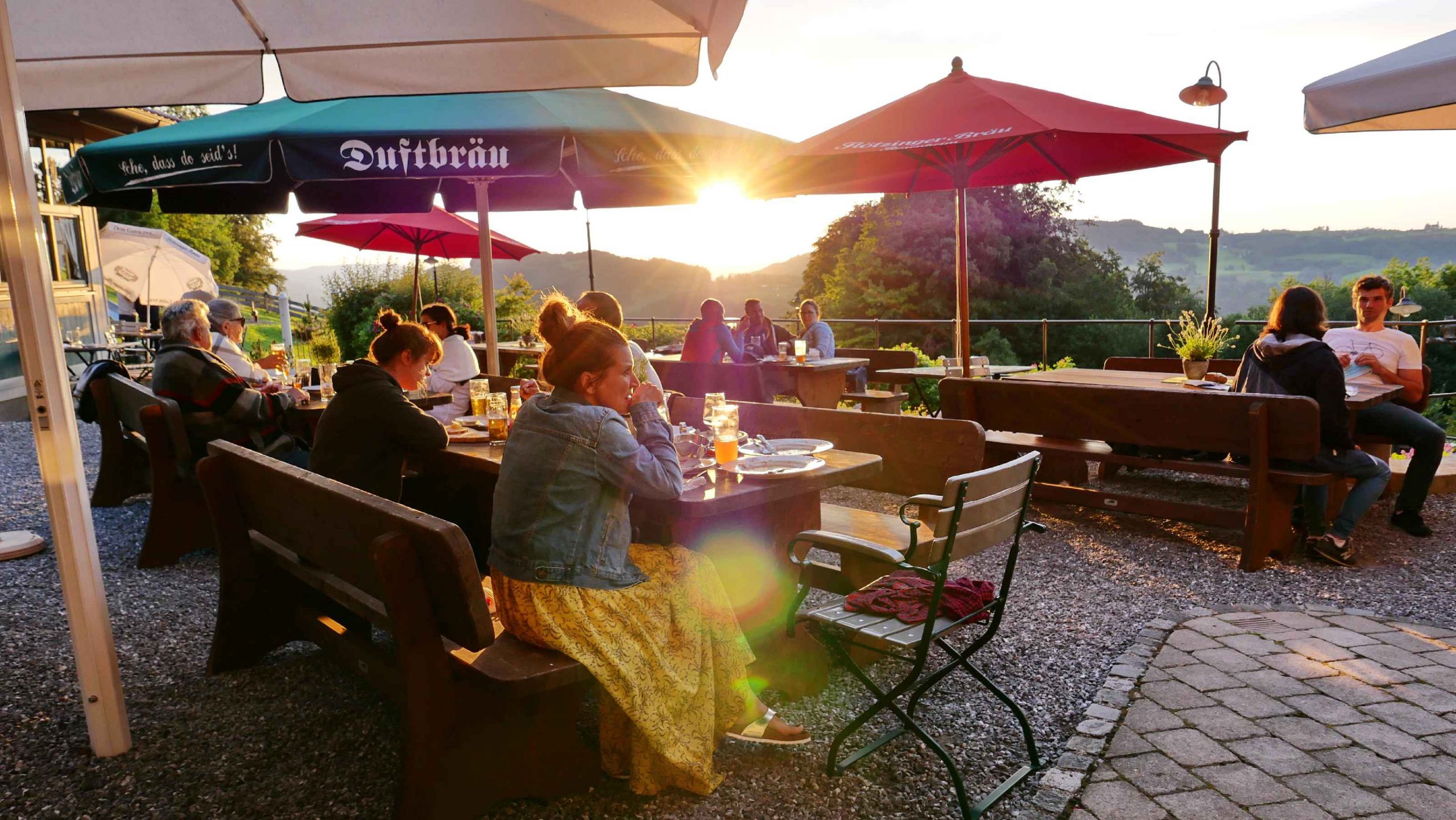 Sommerabend beim Duftbräu am Samerberg Samerberger Nachrichten