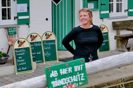 Almerin mit Brotzeitangeboten ohne Preise