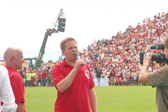 Hans Gehrleim im Höslwanger Stadium 2007
