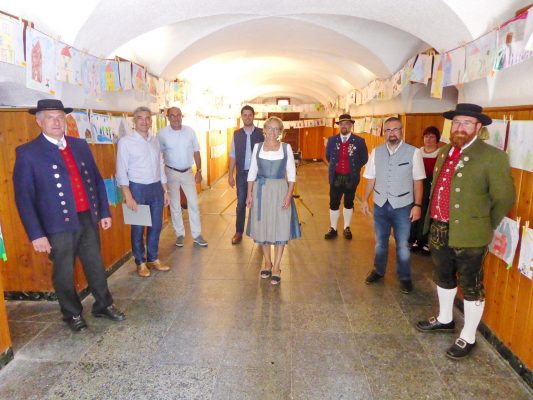 Malwettbewerb Trachtenjugend Waldgau 1