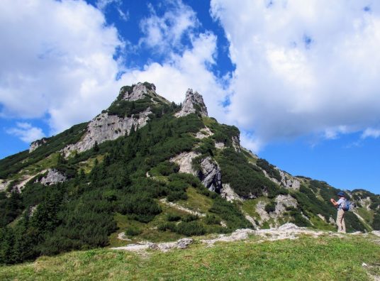 unterwegs am Stripsenjoch