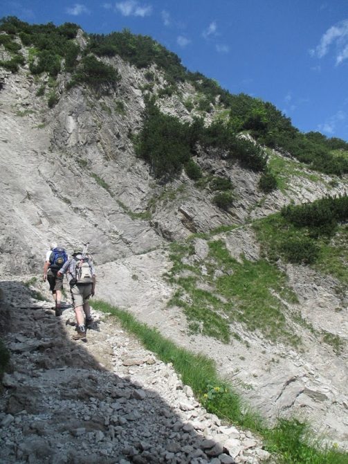 unterwegs am Stripsenjoch