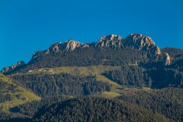 Chiemgaukreuz vor Sonnenuntergang