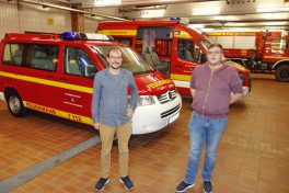 1Pfenning - Herzinger in der Fahrzeughalle