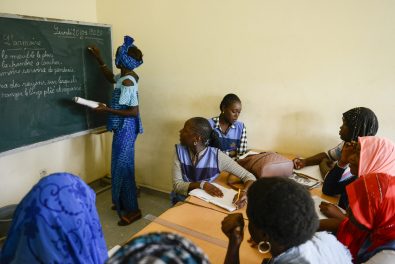 Senegal, Thies, catholic church