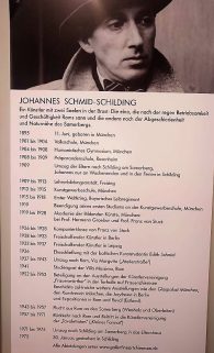 Sonderausstellung Johannes Schmid-Schilding